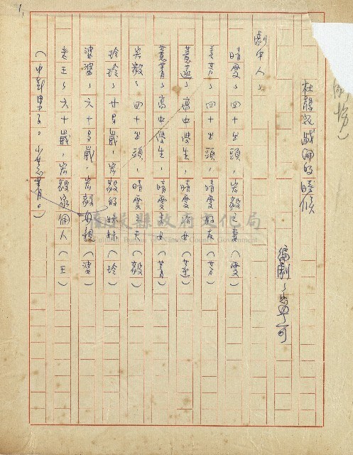 杜鵑花盛開的時候(電視劇本)藏品圖，第2張