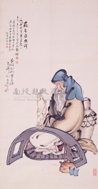 逃禪圖中堂藏品圖，第1張