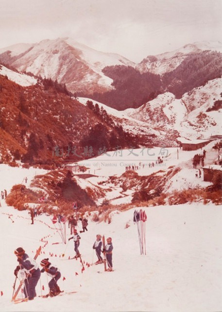 南投風光照片－合歡山滑雪場藏品圖，第1張