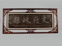 竹雕心經掛飾藏品圖，第1張