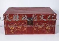 朱漆描金皮箱藏品圖，第1張