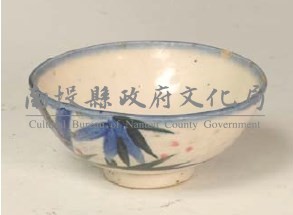 青花繪花紋碗藏品圖，第1張