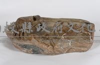 雙蟹黃龜甲大石硯藏品圖，第1張