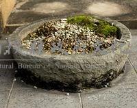 石造圓形豬槽藏品圖，第1張