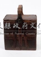 黑漆方型手提童生籃藏品圖，第1張
