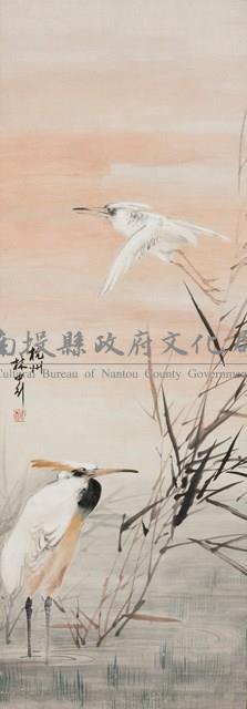蘆塘雙鷺藏品圖，第1張