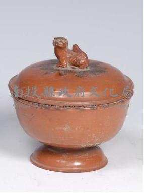 獅鈕蓋碗藏品圖，第1張