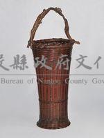 竹編花器藏品圖，第1張