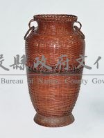 竹編花器藏品圖，第1張