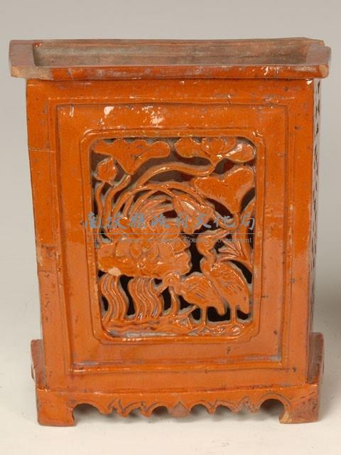 松鶴長春紋香筒藏品圖，第1張