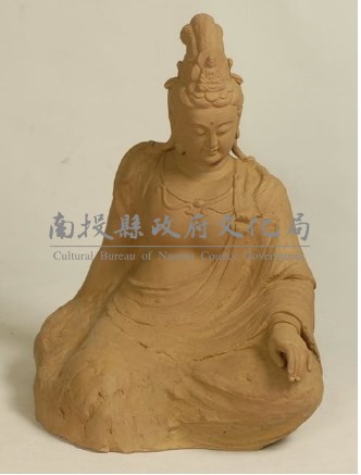 陶塑觀音座像藏品圖，第1張