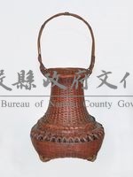 竹編花器藏品圖，第1張