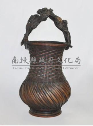 竹編花器藏品圖，第1張