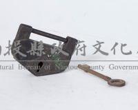五角型銅鎖頭藏品圖，第1張