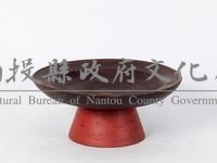 圓型朱漆樟木供盤藏品圖，第1張
