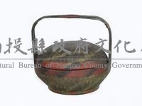 朱漆謝籃藏品圖，第1張