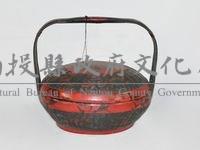 手提朱紅媒人籃藏品圖，第1張