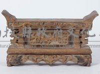 金漆雕花樟木薦盒藏品圖，第1張