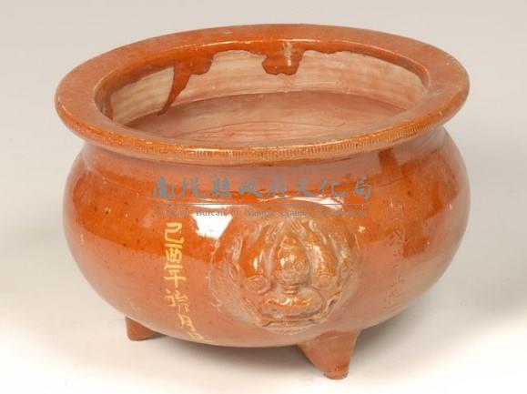 獅頭雙耳香爐藏品圖，第6張
