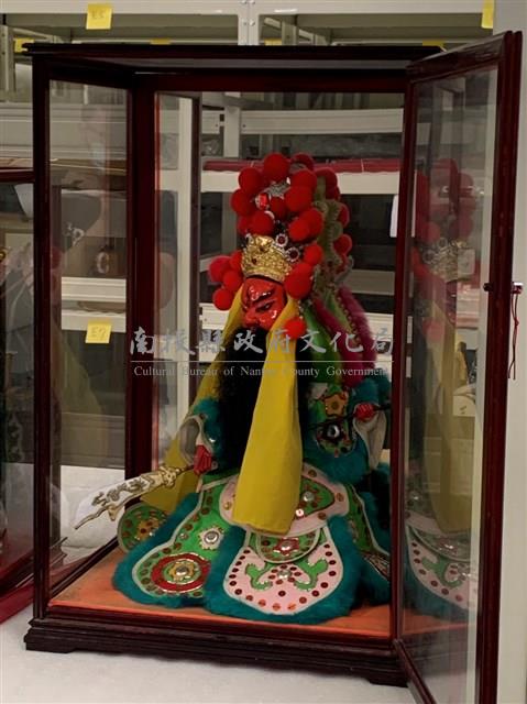 關公布袋戲偶藏品圖，第2張