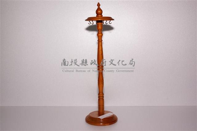 木製圓形筆架藏品圖，第1張