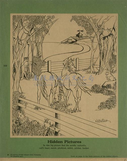 Hidden Pictures （牧場風光）藏品圖，第1張