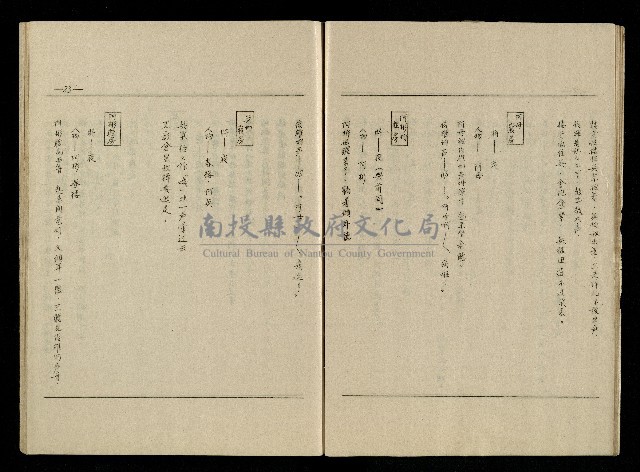 「生死門」劇本(含人物名單)藏品圖，第25張