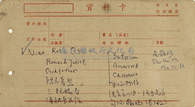 導演學-音響效果藏品圖，第30張