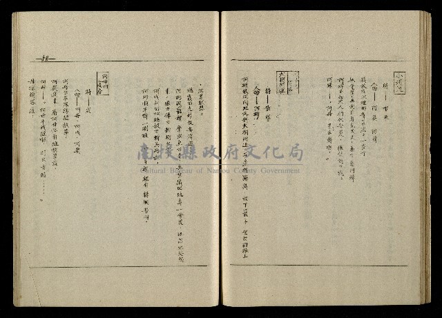 「生死門」劇本(含人物名單)藏品圖，第60張