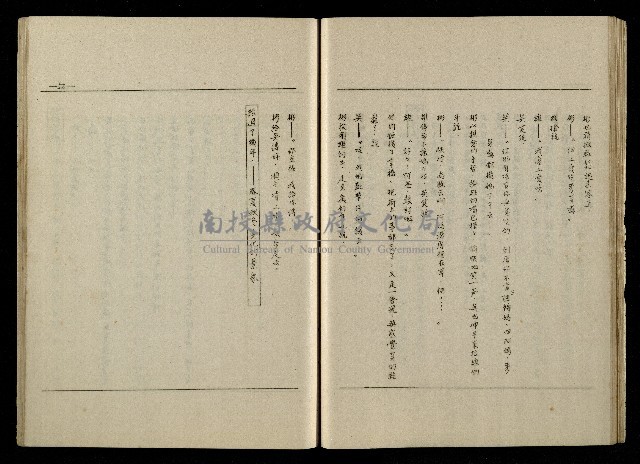 「生死門」劇本(含人物名單)藏品圖，第54張