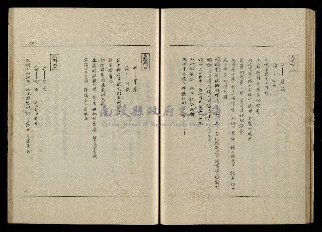 「生死門」劇本(含人物名單)藏品圖，第64張