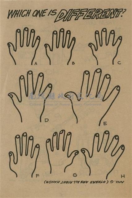 WHICH ONE IS DIFFERENT？藏品圖，第1張