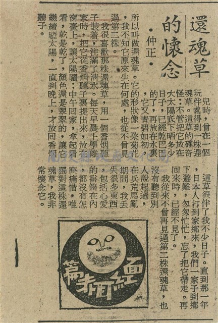 還魂草的懷念藏品圖，第1張