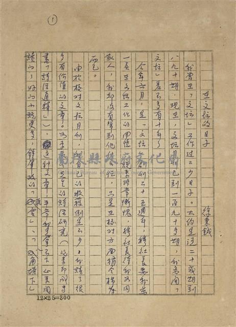 在文壇的日子藏品圖，第1張