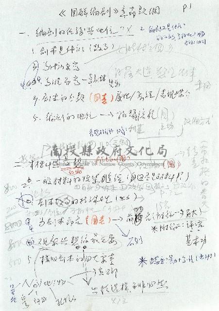 圖解編劇-章節題綱藏品圖，第1張