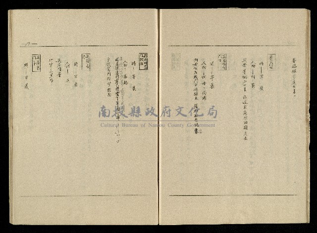 「生死門」劇本(含人物名單)藏品圖，第21張