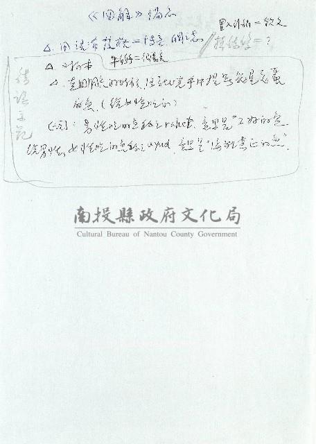 〈《圖解》備忘〉藏品圖，第2張