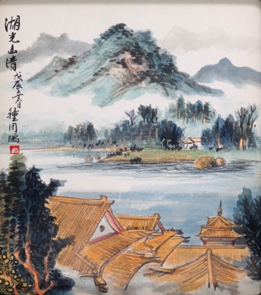 湖光山情藏品圖，第1張