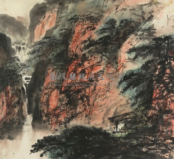 山水藏品圖，第1張