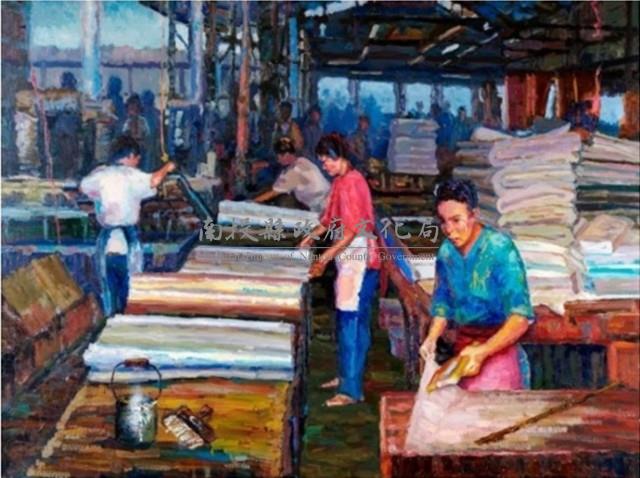 宣紙工廠藏品圖，第1張