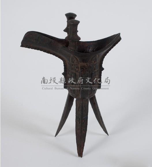 仿商代饕餮紋爵(複製品)藏品圖，第1張