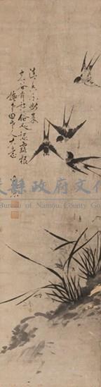 四君子四屏藏品圖，第2張