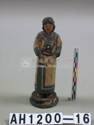 陶塑人種模型—蝦夷人（女性）藏品圖，第1張