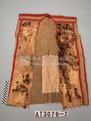 男子豹皮無袖長衣藏品圖，第1張
