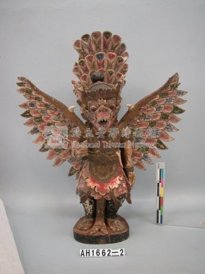 寺院柱的裝飾藏品圖，第1張