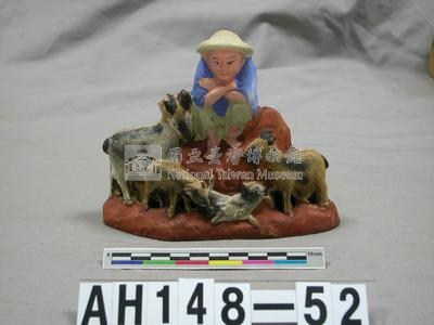 粘土塑像－牧羊童藏品圖，第1張