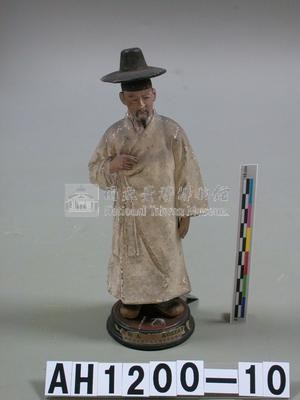 陶塑人種模型—朝鮮人（男性）藏品圖，第2張