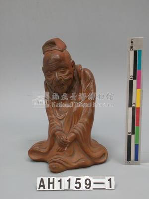陶塑  老人踞坐像藏品圖，第2張