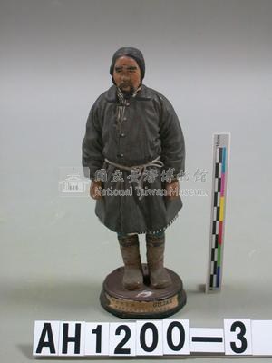 陶塑人種模型—GILIAK人（男性）藏品圖，第2張
