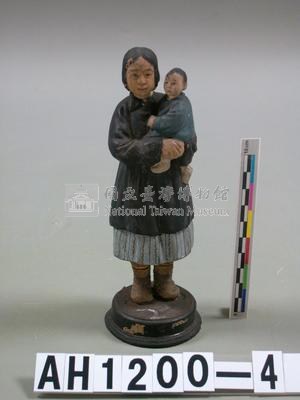 陶塑人種模型—GILIAK人（女性）藏品圖，第2張